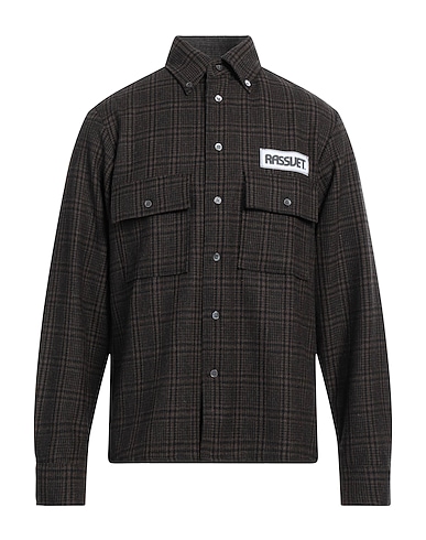 RASSVET Checked shirt 60% Wool, 40% Polyester