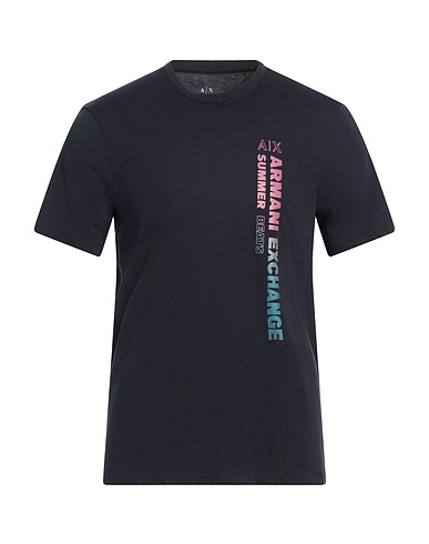 ARMANI EXCHANGE Camiseta Azul noche 100% Algodón orgánico