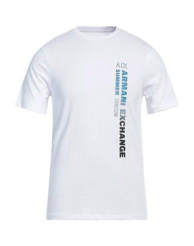 ARMANI EXCHANGE T-shirt White 100% Organic cotton
