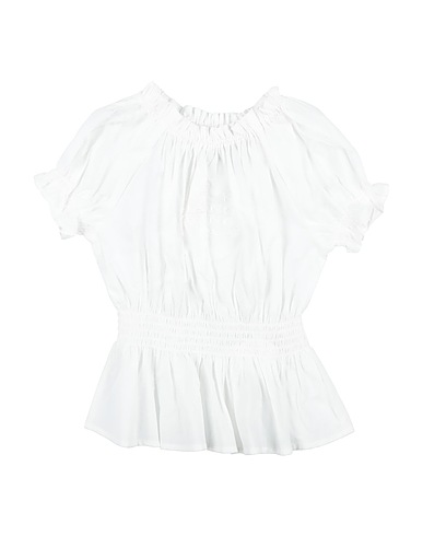 ERMANNO SCERVINO JUNIOR Top Ivory 100% Cotton