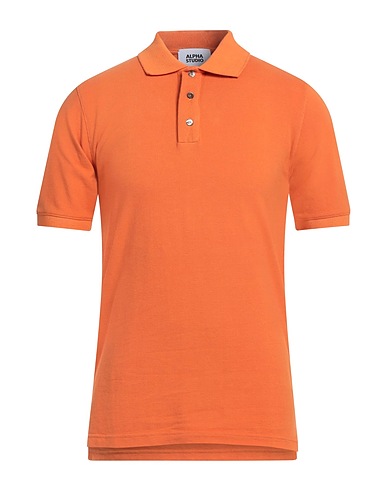 ALPHA STUDIO Polo shirt Mandarin 100% Cotton