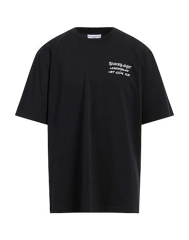 JW ANDERSON Camiseta oversize NERO 100% Algodón, Elastán