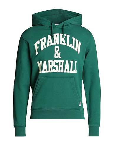 FRANKLIN & MARSHALL Felpa Verde smeraldo 100% Cotone