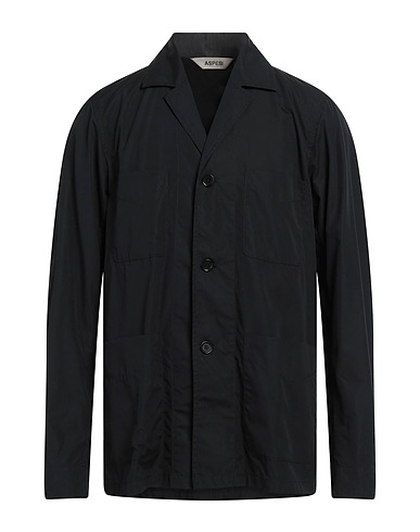 ASPESI Camicia tinta unita Nero 100% Cotone