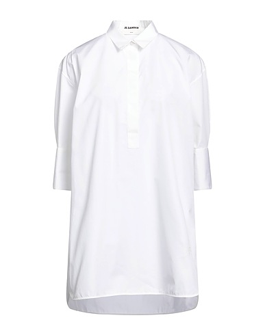 JIL SANDER Top White 100% Cotton