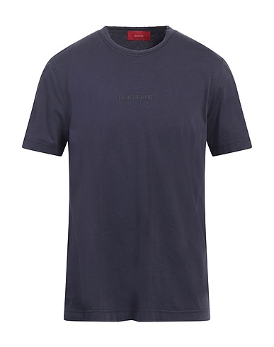 LIU •JO MAN Basic T-shirt Navy 100% Cotton