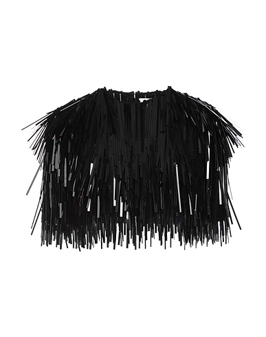 SPORTMAX Top Nero 90% Poliammide, 10% Elastan