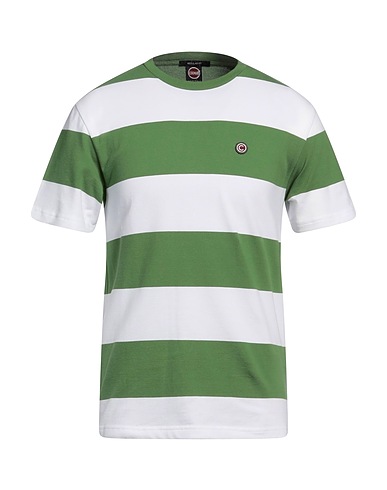 COLMAR T-shirt Green 95% Cotton, 5% Elastane