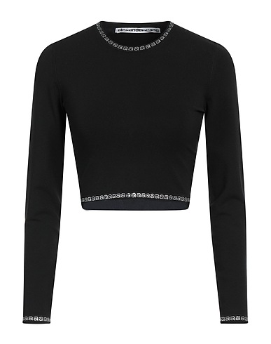 ALEXANDER WANG T-shirt Black 92% Polyamide, 8% Elastane