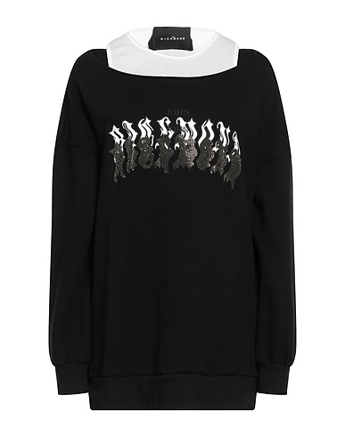 JOHN RICHMOND Sweatshirt Black 100% Cotton