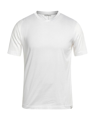 PAOLO PECORA Basic T-Shirt White 100% Cotton