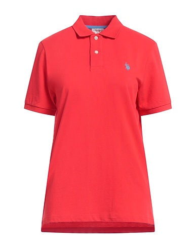 U.S.POLO ASSN. Polo shirt Tomato red 100% Cotton