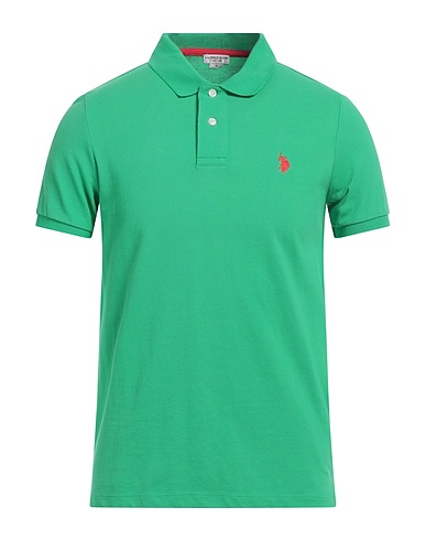 U.S.POLO ASSN. Polo shirt Green 100% Cotton