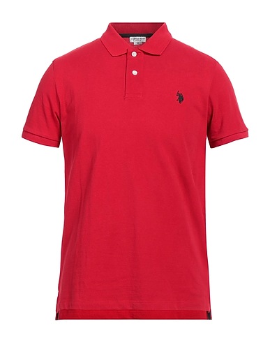 U.S.POLO ASSN. Polo shirt Red 100% Cotton