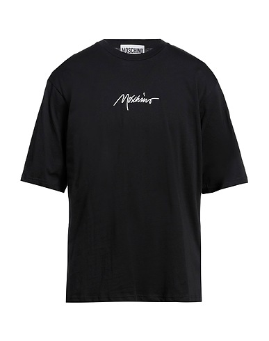 MOSCHINO T-Shirt Schwarz 100% Baumwolle