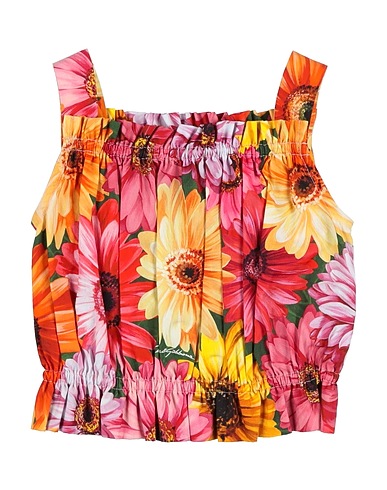 DOLCE&GABBANA Top ROSSO 100% Cotton