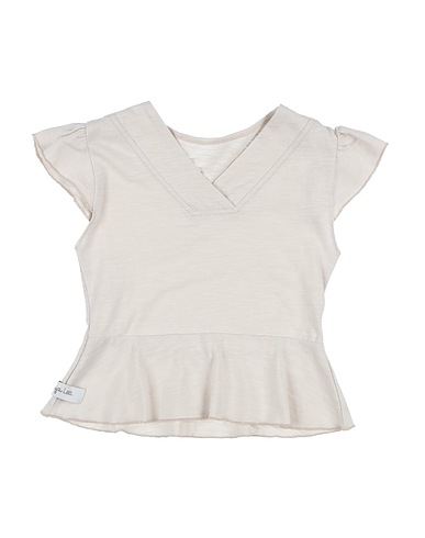 GAYALab. T-shirt Beige 100% Cotton