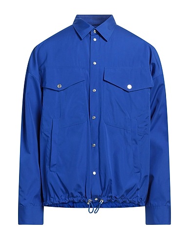 DSQUARED2 Solid color shirt Blue 100% Cotton