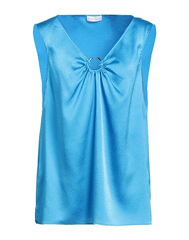 DIANA GALLESI Top Azure 100% Polyester
