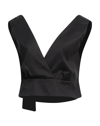 I BLUES Top Black 72% Cotton, 22% Polyamide, 6% Elastane