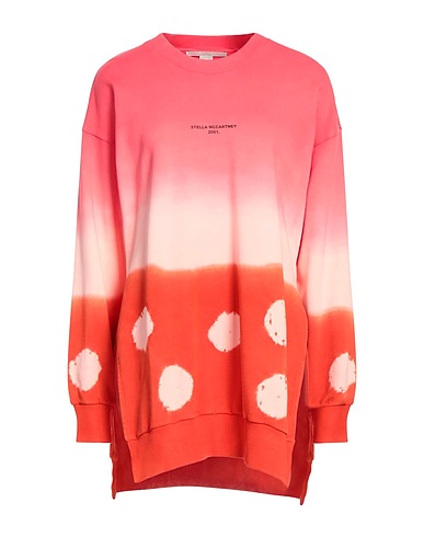 STELLA McCARTNEY Sweatshirt Koralle 100% Baumwolle