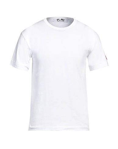 COMME des GARÇONS PLAY T-shirt White 100% Cotton