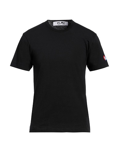 COMME des GARÇONS PLAY T-shirt Nero 100% Cotone
