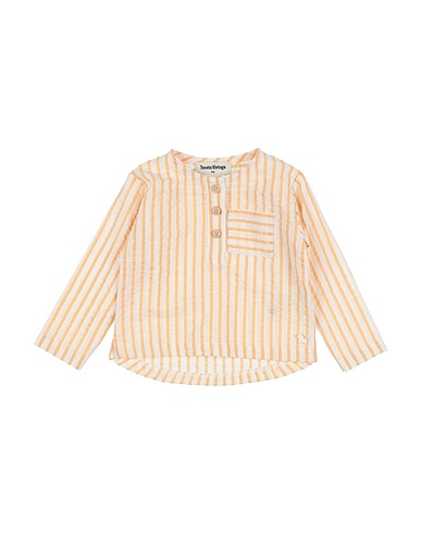 TOCOTO VINTAGE Patterned shirts & blouses Sand 71% Organic cotton, 15% Recycled polyester, 14% Recycled cotton