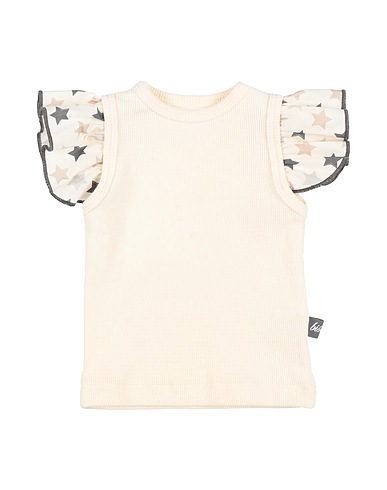 BISOUS T-shirt White 95% Cotton, 5% Elastane