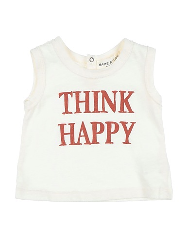 BABE & TESS T-shirt Ivory 100% Cotton