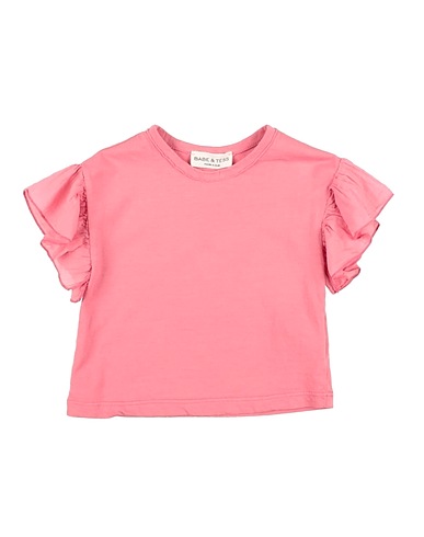 BABE & TESS T-Shirt Rosa 100% Baumwolle