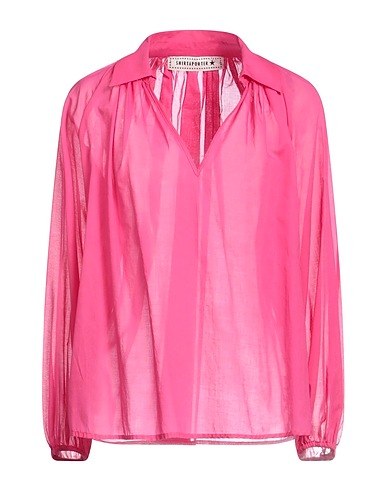 SHIRTAPORTER Top Fuchsia 100% Cotton