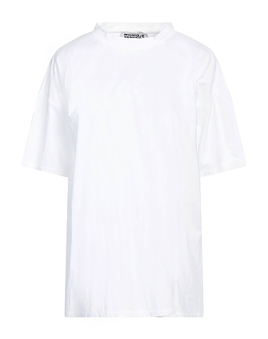 MONIQUEVANHEIST Top Bianco 100% Cotone
