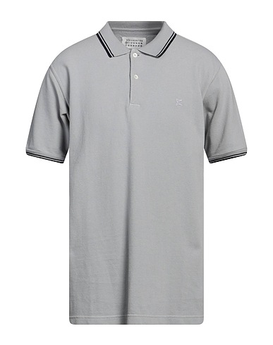 MAISON MARGIELA Polo shirt Grey 100% Cotton