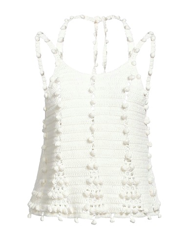 REMAIN BIRGER CHRISTENSEN Top Elfenbein 60% Baumwolle, 40% Acryl