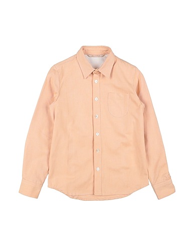 NOVEMB3R Solid colour shirt Apricot 100% Cotton