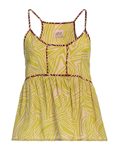 MÊME ROAD Top Lime green 100% Viscose