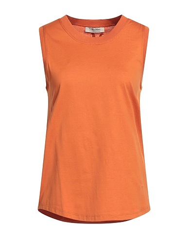 'S MAX MARA Vest Camel 100% Cotton