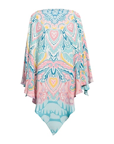 ETRO Cloak Turquoise 100% Viscose
