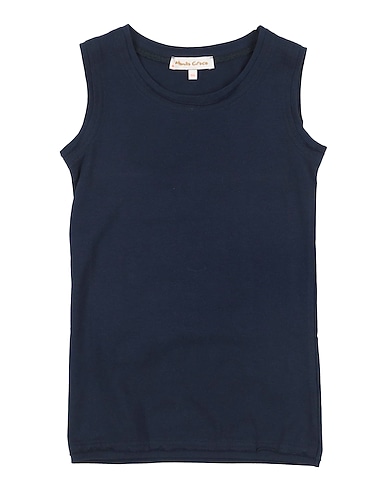 MANILA GRACE T-shirt BLU NAVY 95% Cotton, 5% Elastane