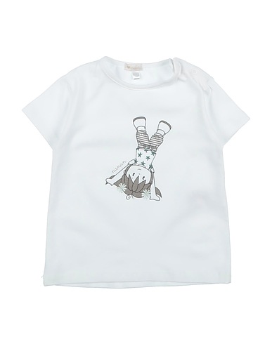 NANÁN T-shirt White 95% Cotton, 5% Elastane