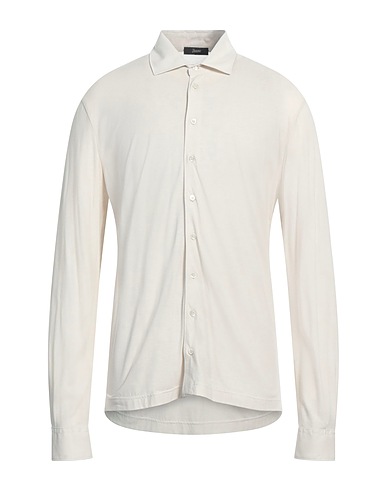 HERNO Solid colour shirt 100% Cotton