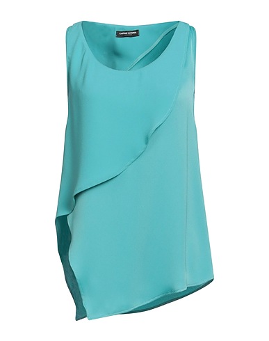 COSTUME NATIONAL Top Turquoise 100% Polyester