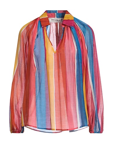 SHIRTAPORTER Top Fuchsia 70% Coton, 30% Soie