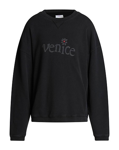 ERL Sweat-shirt Noir 100% Coton