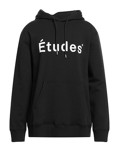 ÉTUDES STUDIO Hooded track jacket  Black 100% Organic cotton