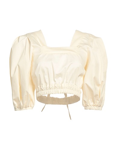 SHIRTAPORTER Top Cream 100% Cotton
