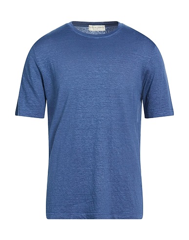 FILIPPO DE LAURENTIIS Basic T-Shirt 97% Linen, 3% Elastane