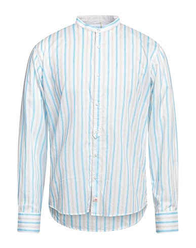 PANAMA Camisas de rayas Blanco 100% Algodón