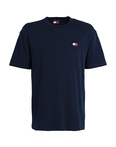 TOMMY JEANS Basic T-Shirt TJM REG BADGE TEE EX
 Navy blue 100% Cotton